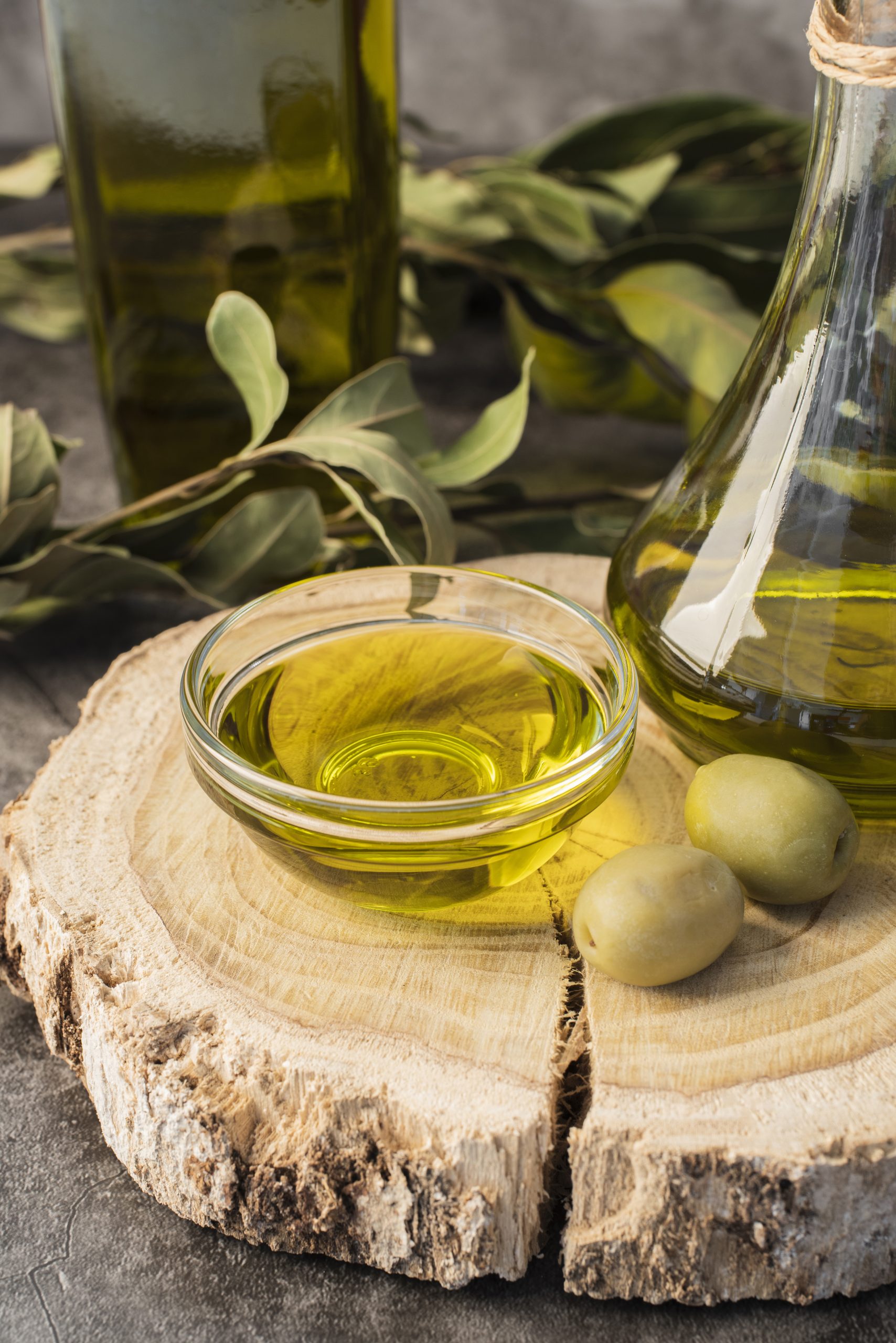 Olio extravergine e olive